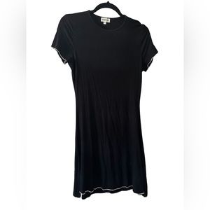 Revolve - Superdown Black Dress with white trim - Medium